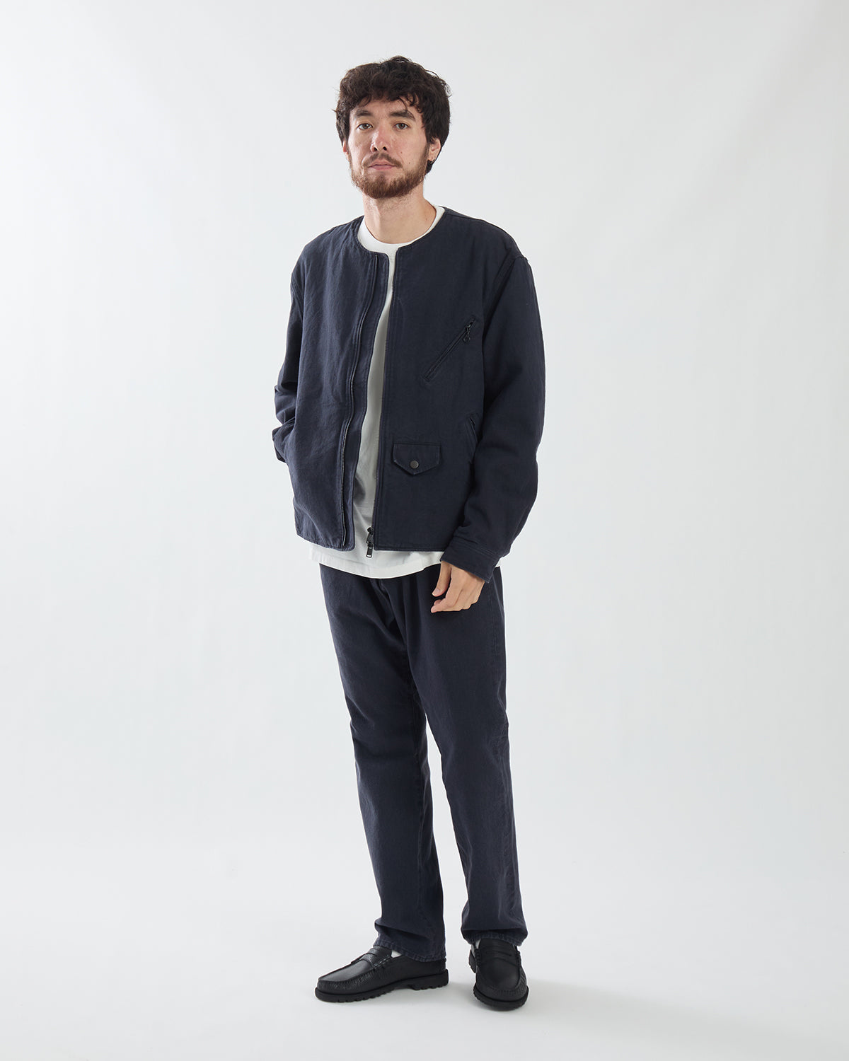 TRUCKER 5P JEANS COTTON OXFORD
