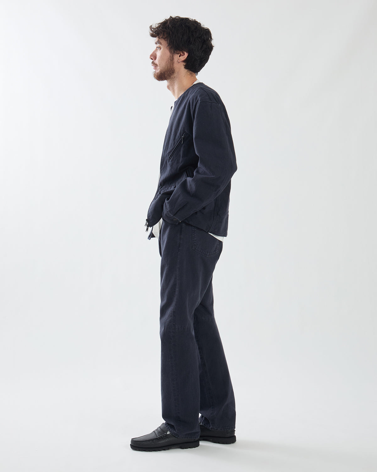 TRUCKER 5P JEANS COTTON OXFORD