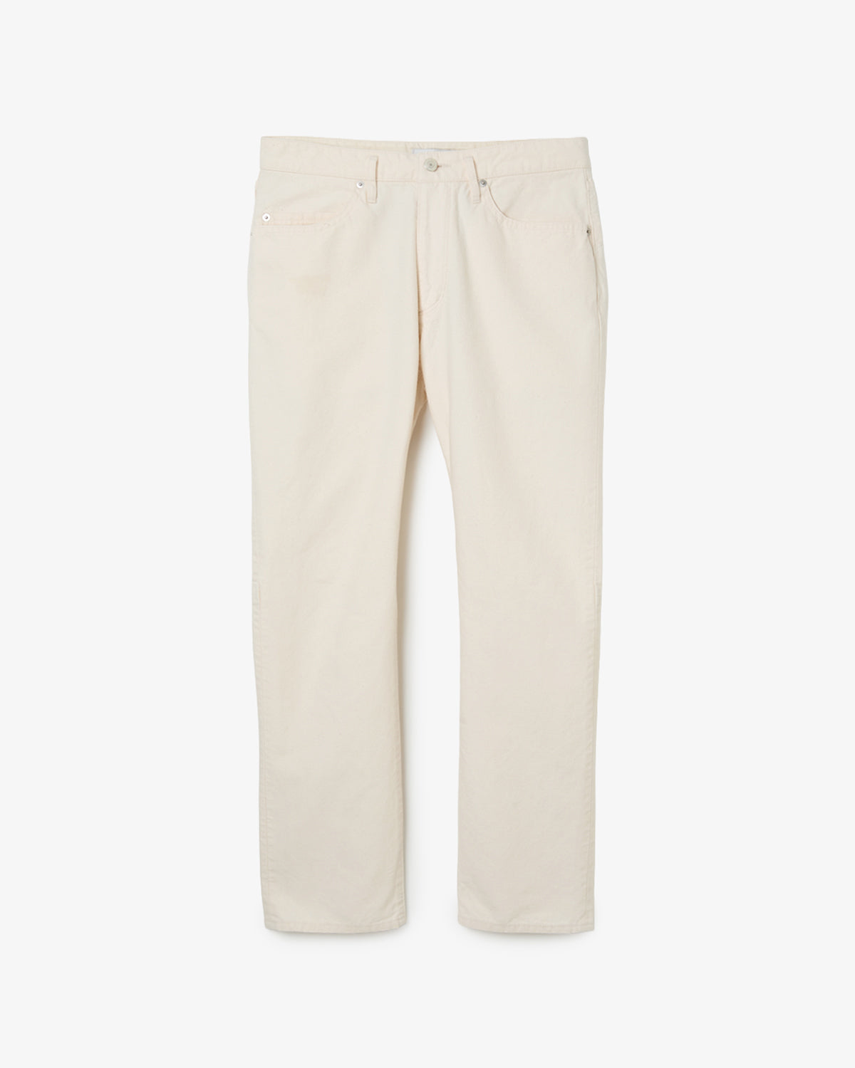 TRUCKER 5P JEANS NARROW COTTON OXFORD