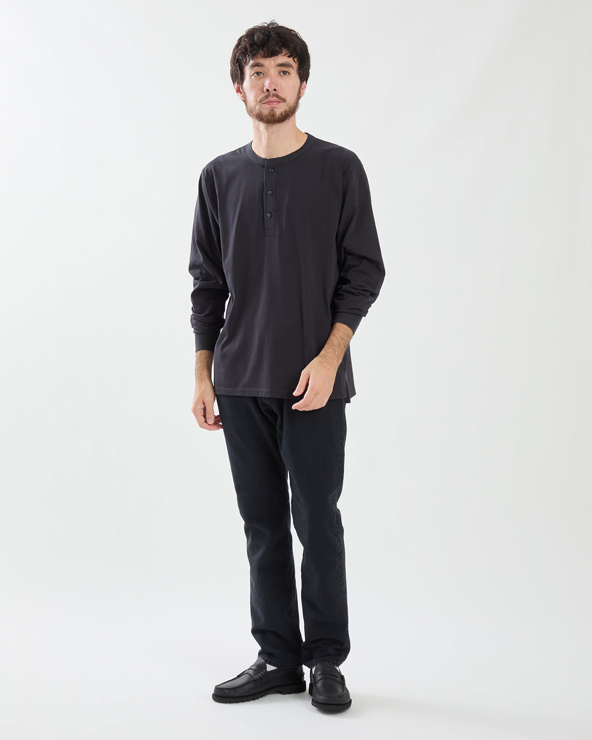 TRUCKER 5P JEANS NARROW COTTON OXFORD
