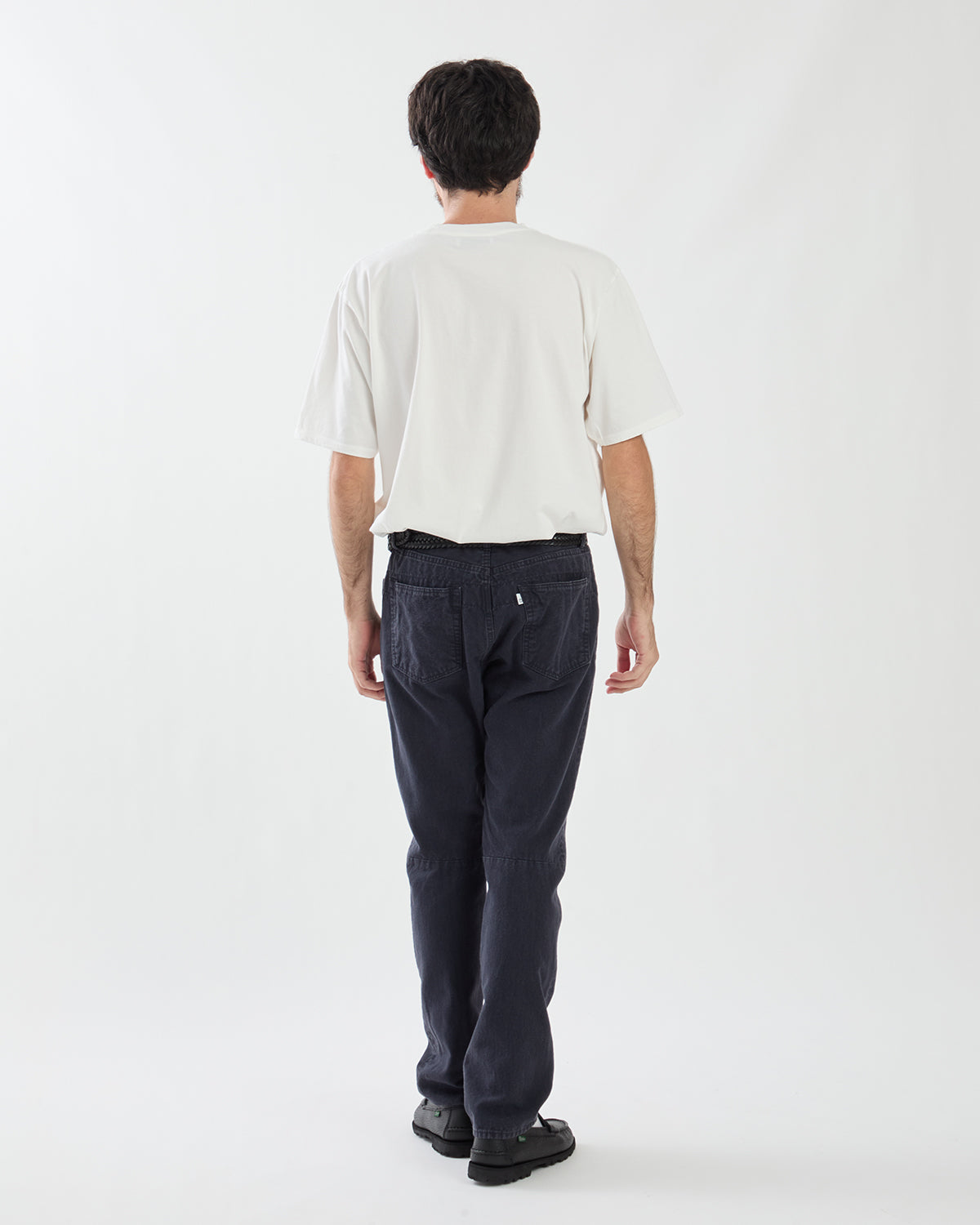 TRUCKER 5P JEANS NARROW COTTON OXFORD