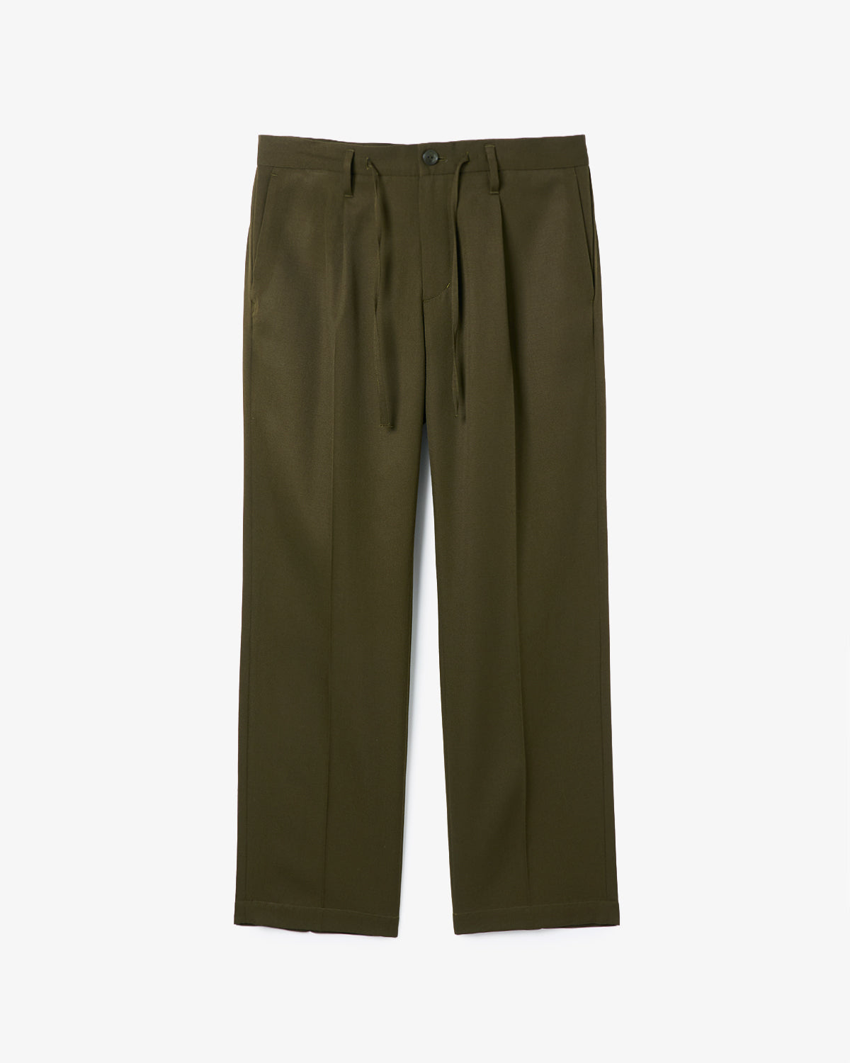 OFFICER EASY TROUSERS WOOL TWILL