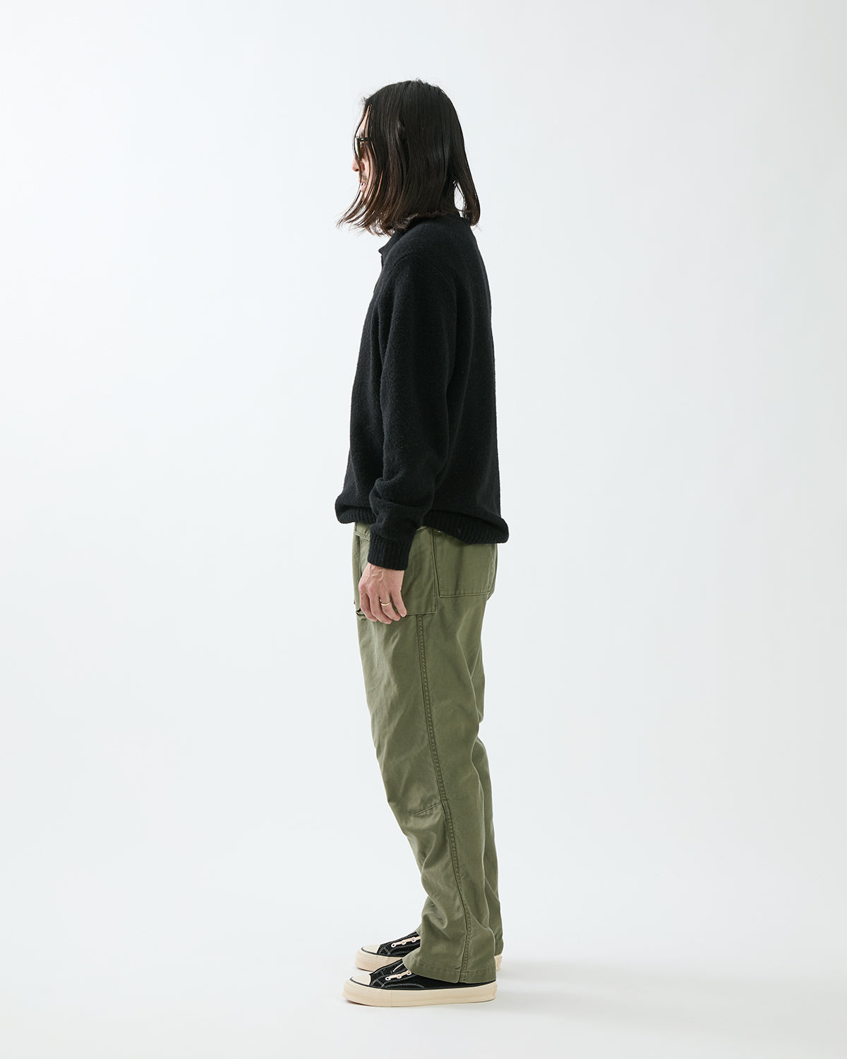 TROOPER 4P TROUSERS COTTON BACK SATIN VW