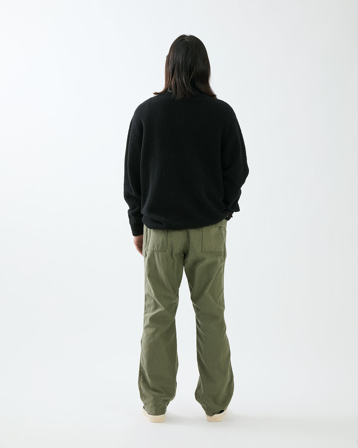 TROOPER 4P TROUSERS COTTON BACK SATIN VW