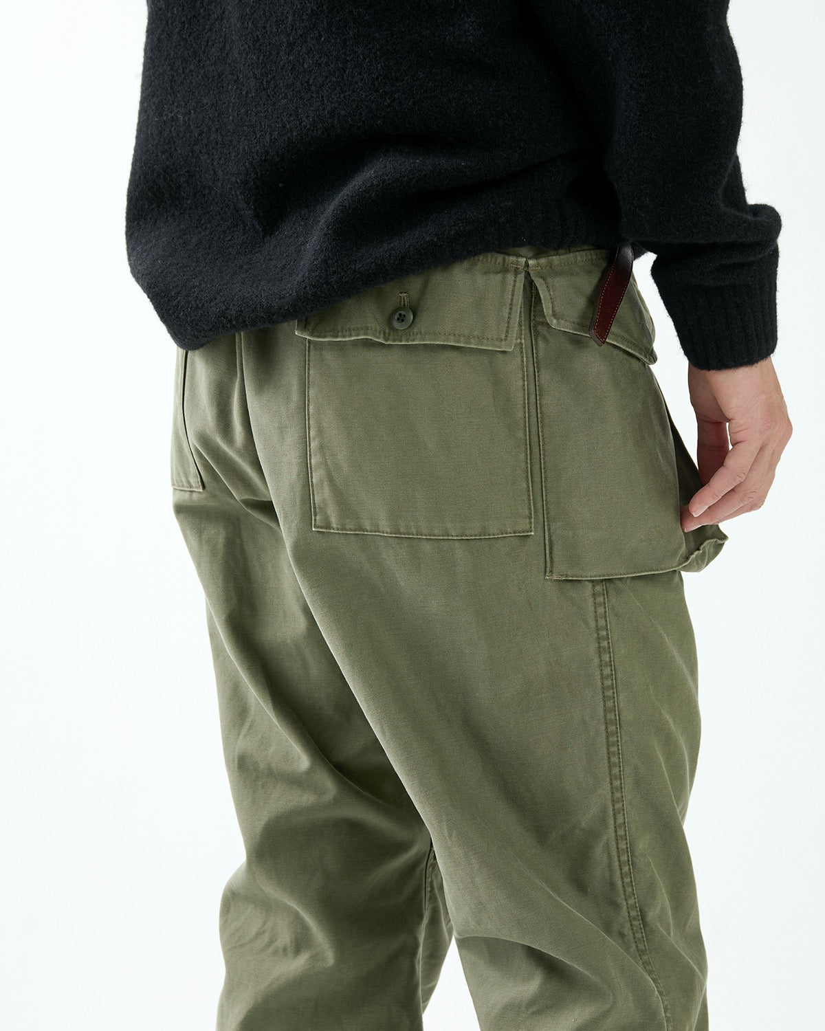 TROOPER 4P TROUSERS COTTON BACK SATIN VW