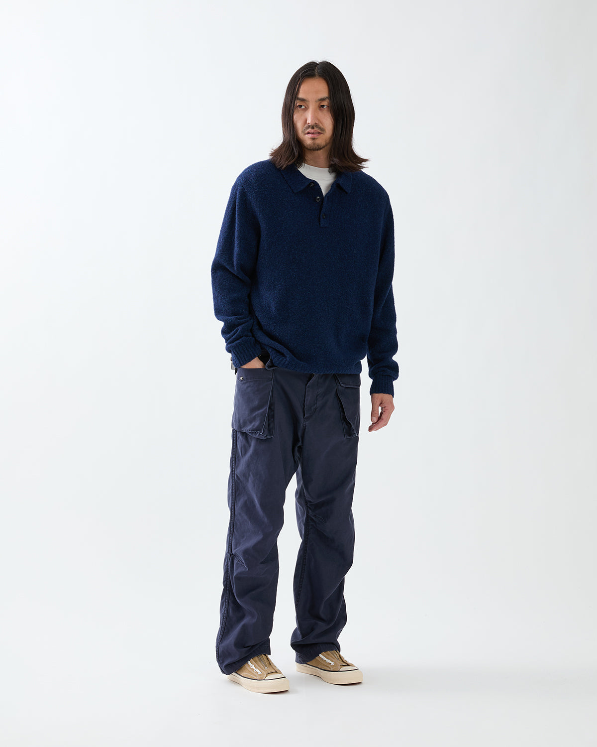 TROOPER 4P TROUSERS COTTON BACK SATIN VW