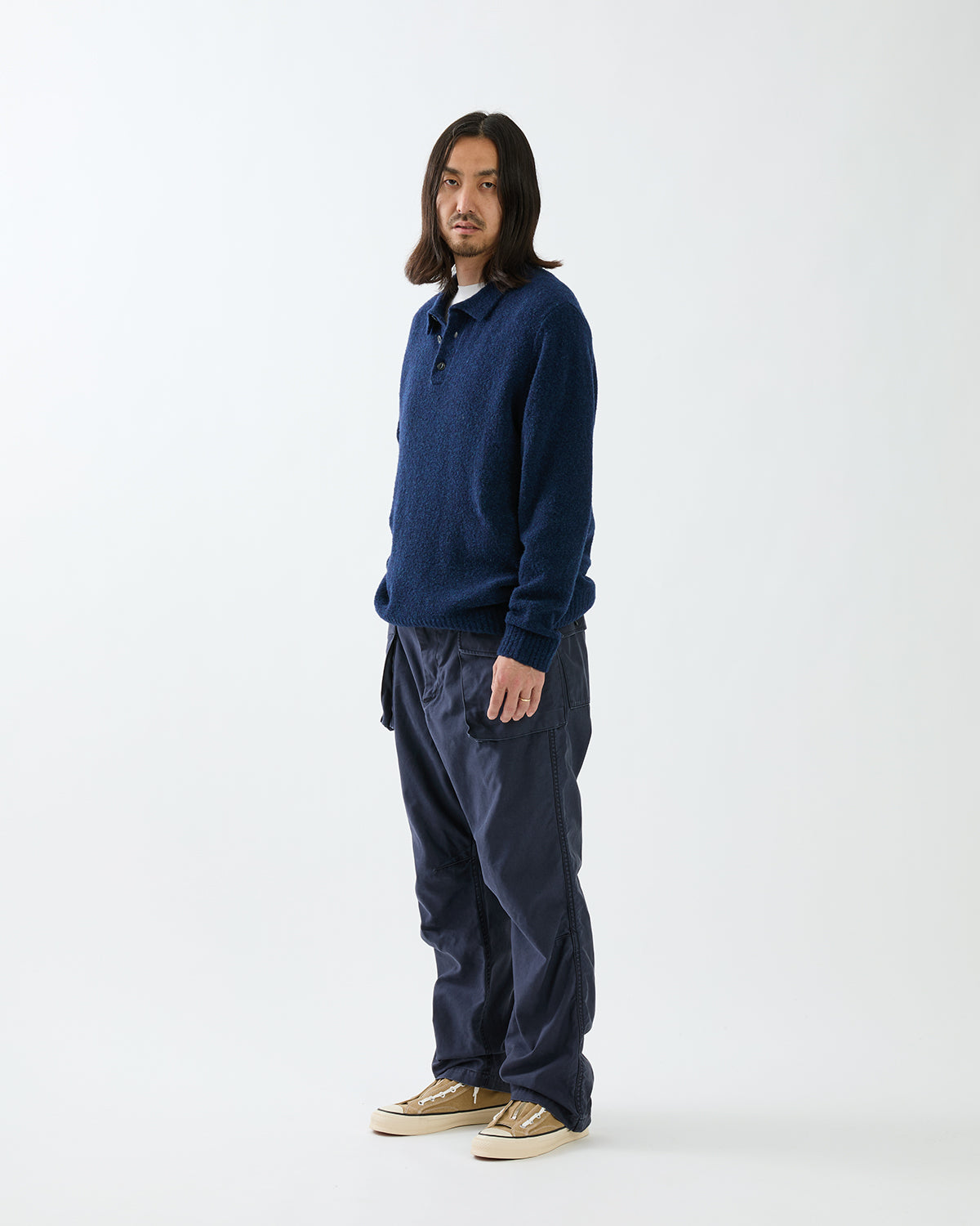 TROOPER 4P TROUSERS COTTON BACK SATIN VW