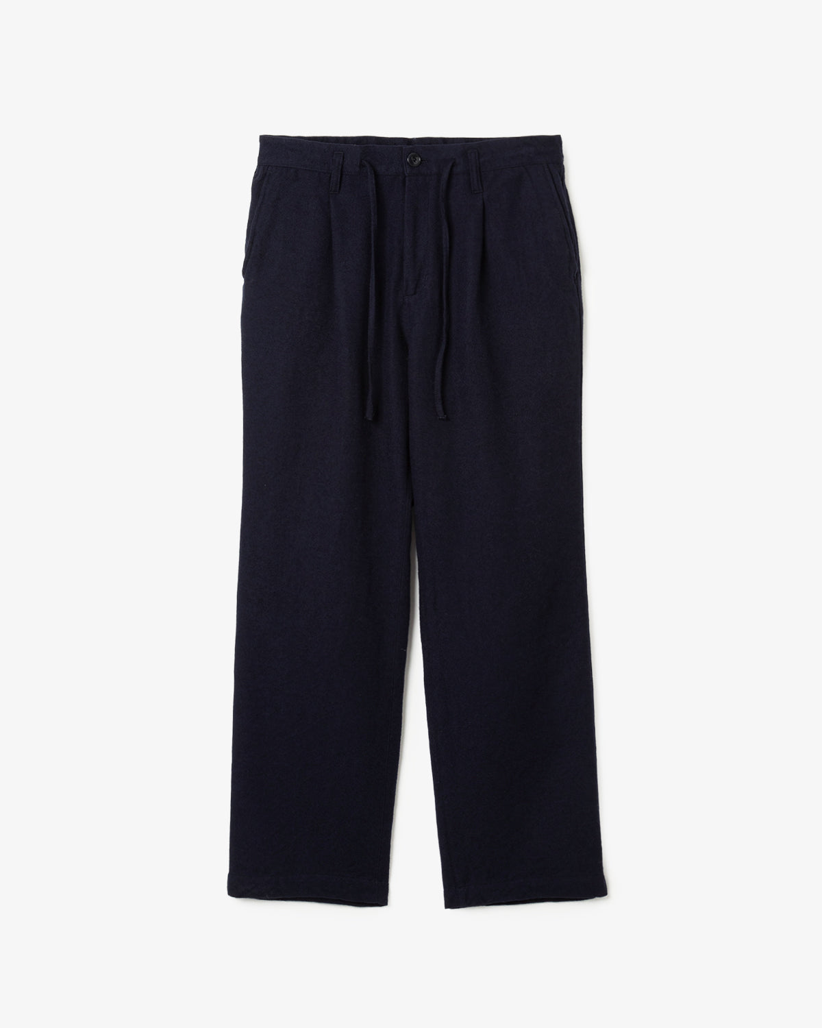 LABORER EASY TROUSERS WOOL COTTON TWILL