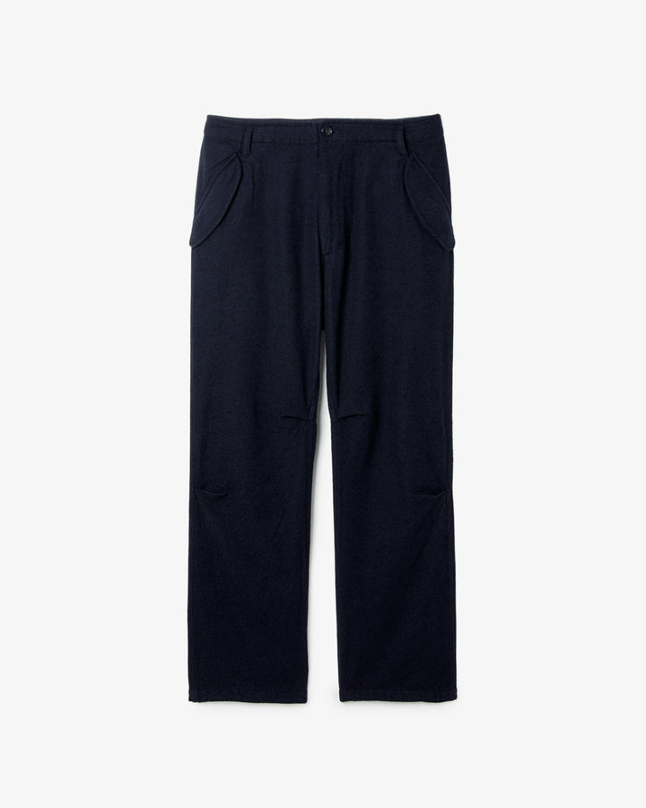 AVIATOR TROUSERS WOOL COTTON TWILL