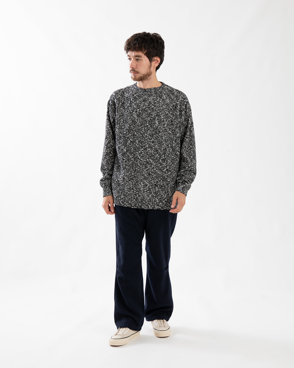 AVIATOR TROUSERS WOOL COTTON TWILL