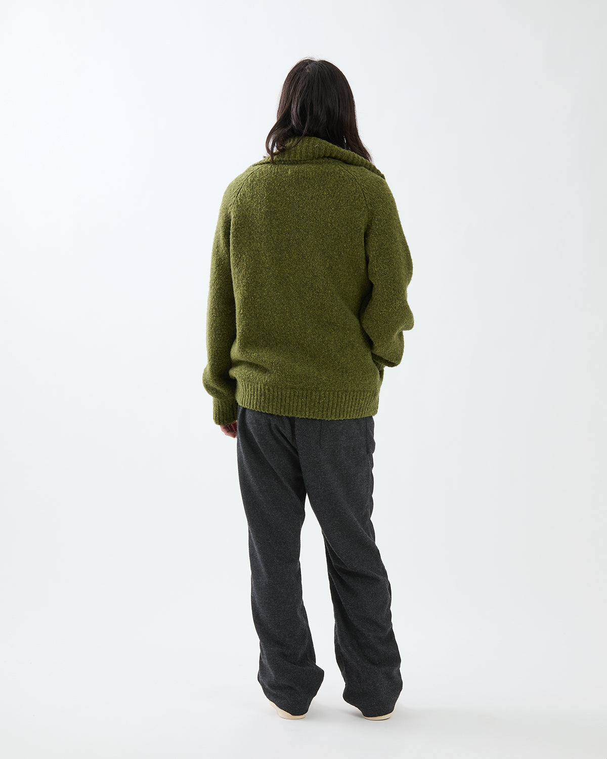 TROOPER 4P TROUSERS WOOL CASHMERE OXFORD