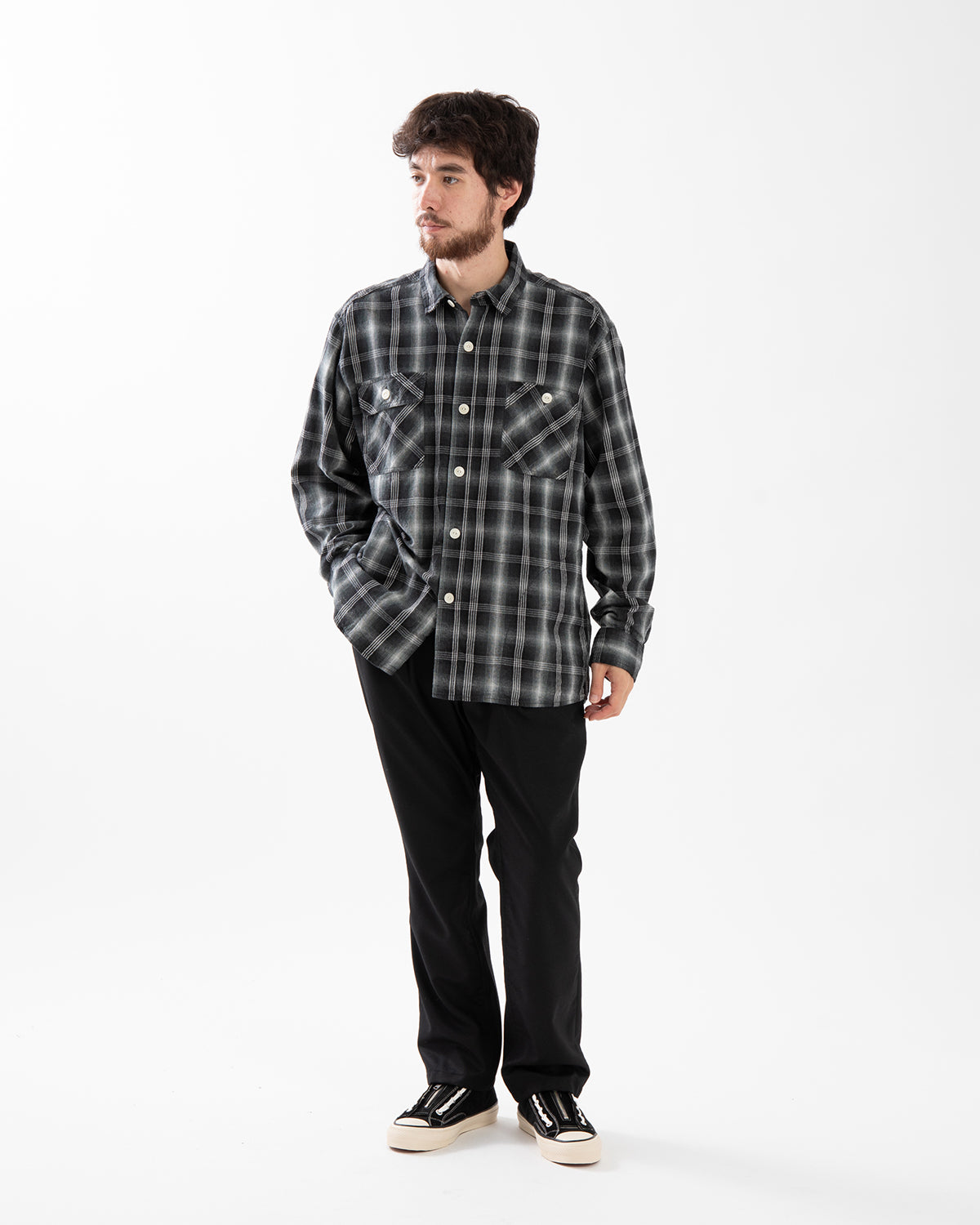 WALKER TP EASY PANTS CANONICO WOOL SAXONY by Gramicci