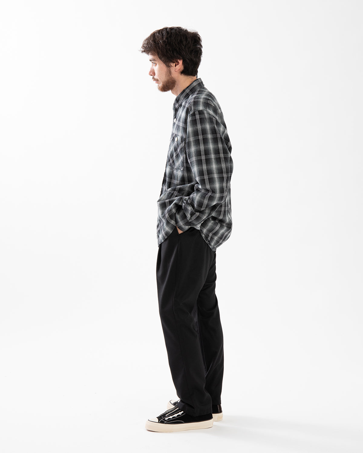 WALKER TP EASY PANTS CANONICO WOOL SAXONY by Gramicci