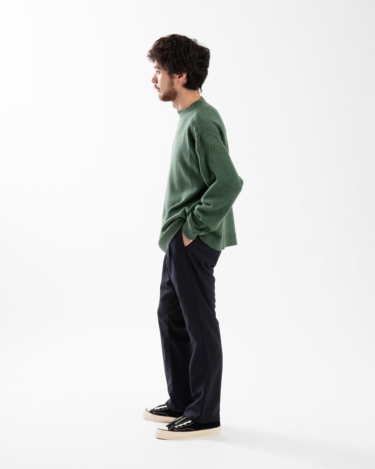WALKER TP EASY PANTS CANONICO WOOL SAXONY by Gramicci