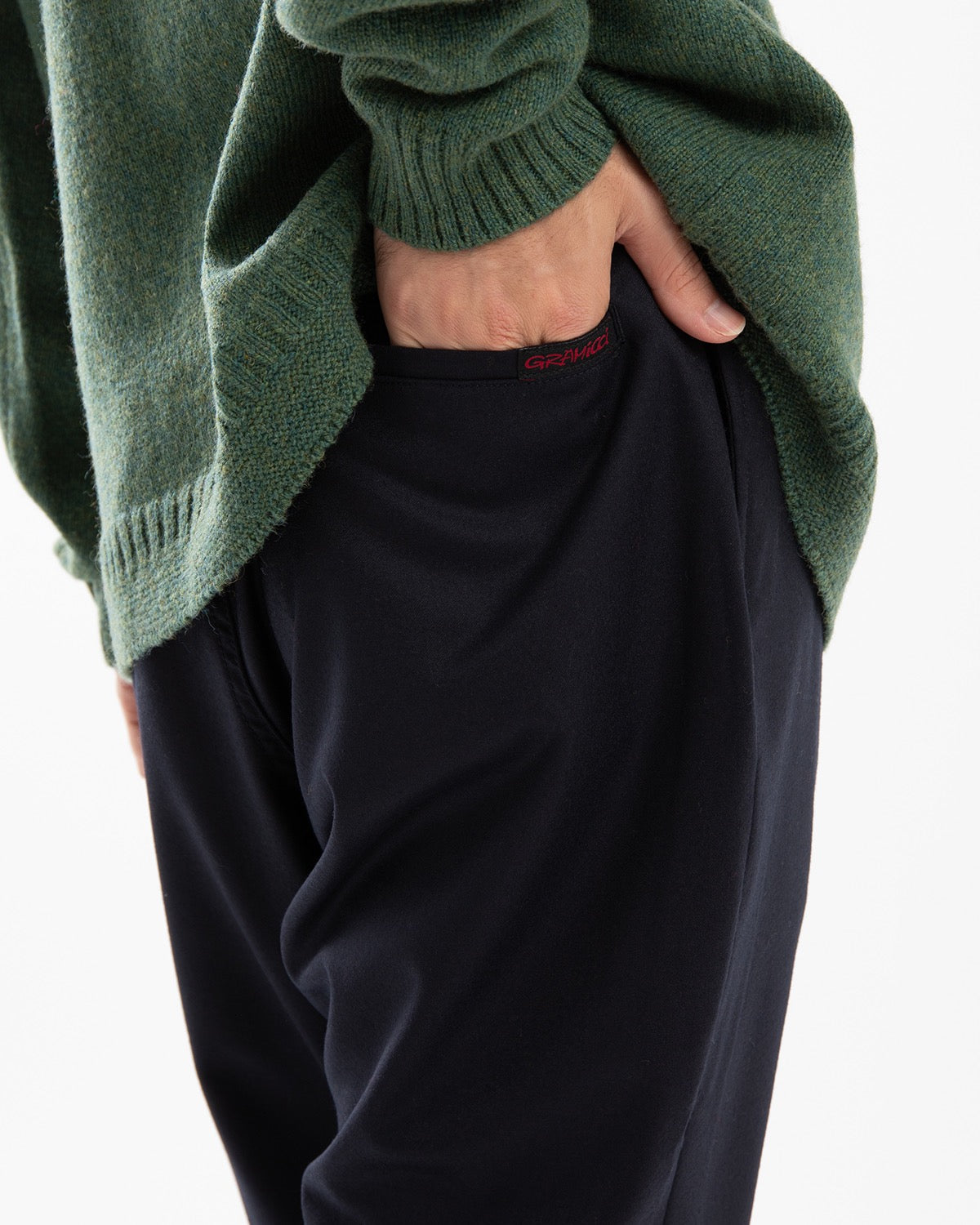 WALKER TP EASY PANTS CANONICO WOOL SAXONY by Gramicci