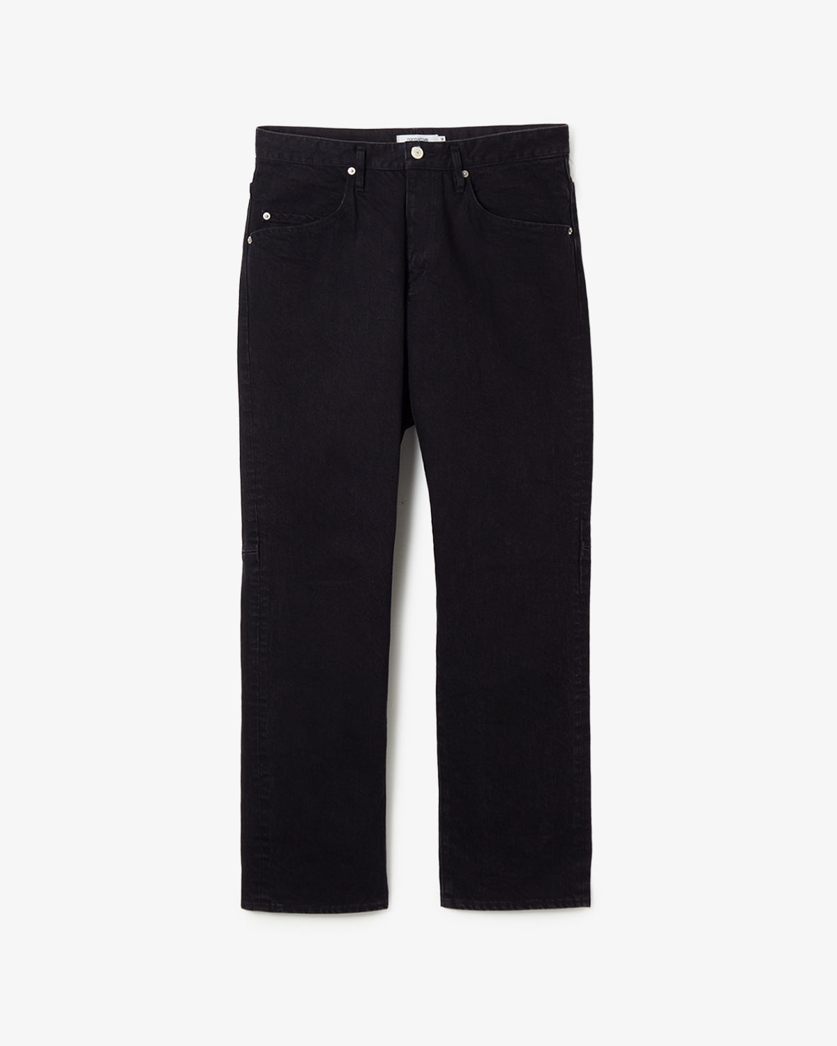 TRUCKER 5P JEANS COTTON 13.5oz BLACK DENIM OW
