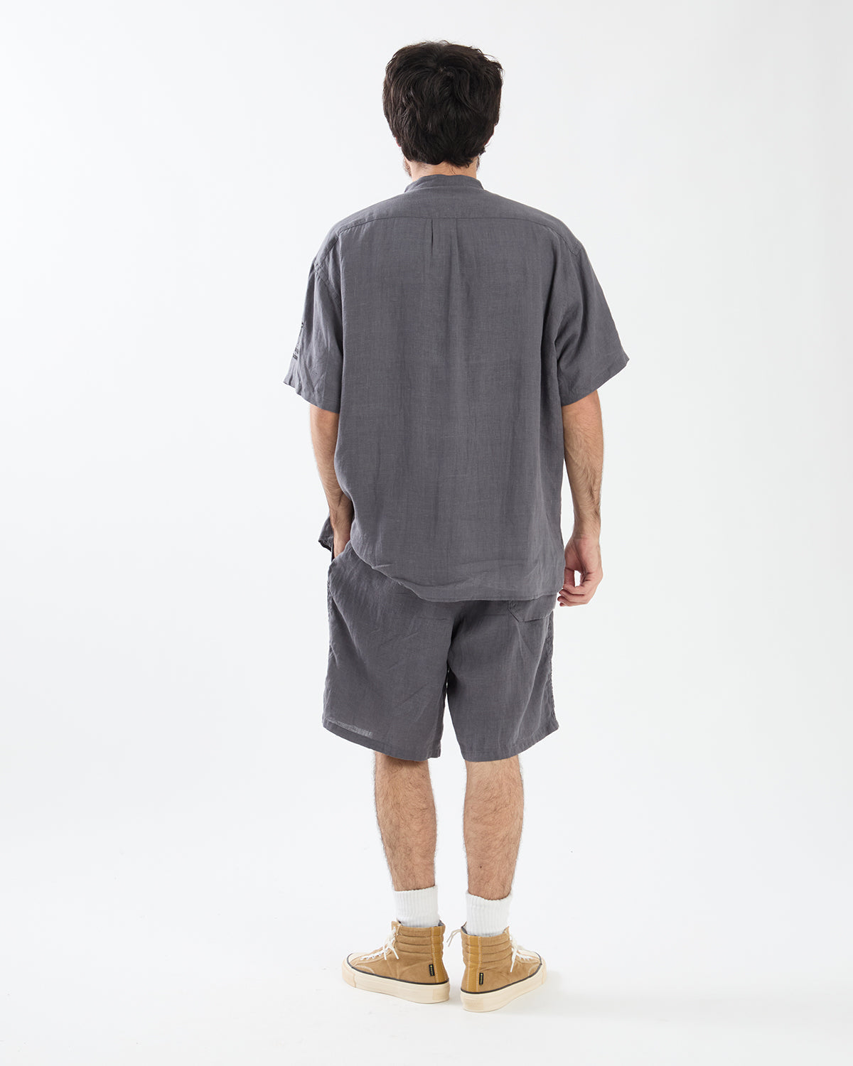 DWELLER EASY SHORTS LINEN CANVAS