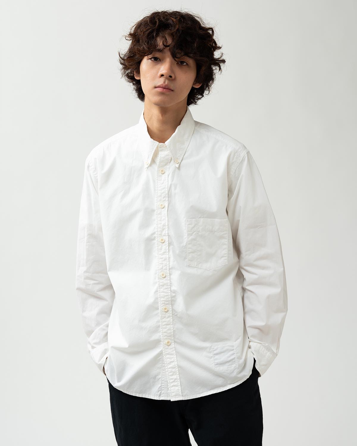 DWELLER B.D. SHIRT COTTON TYPEWRITER