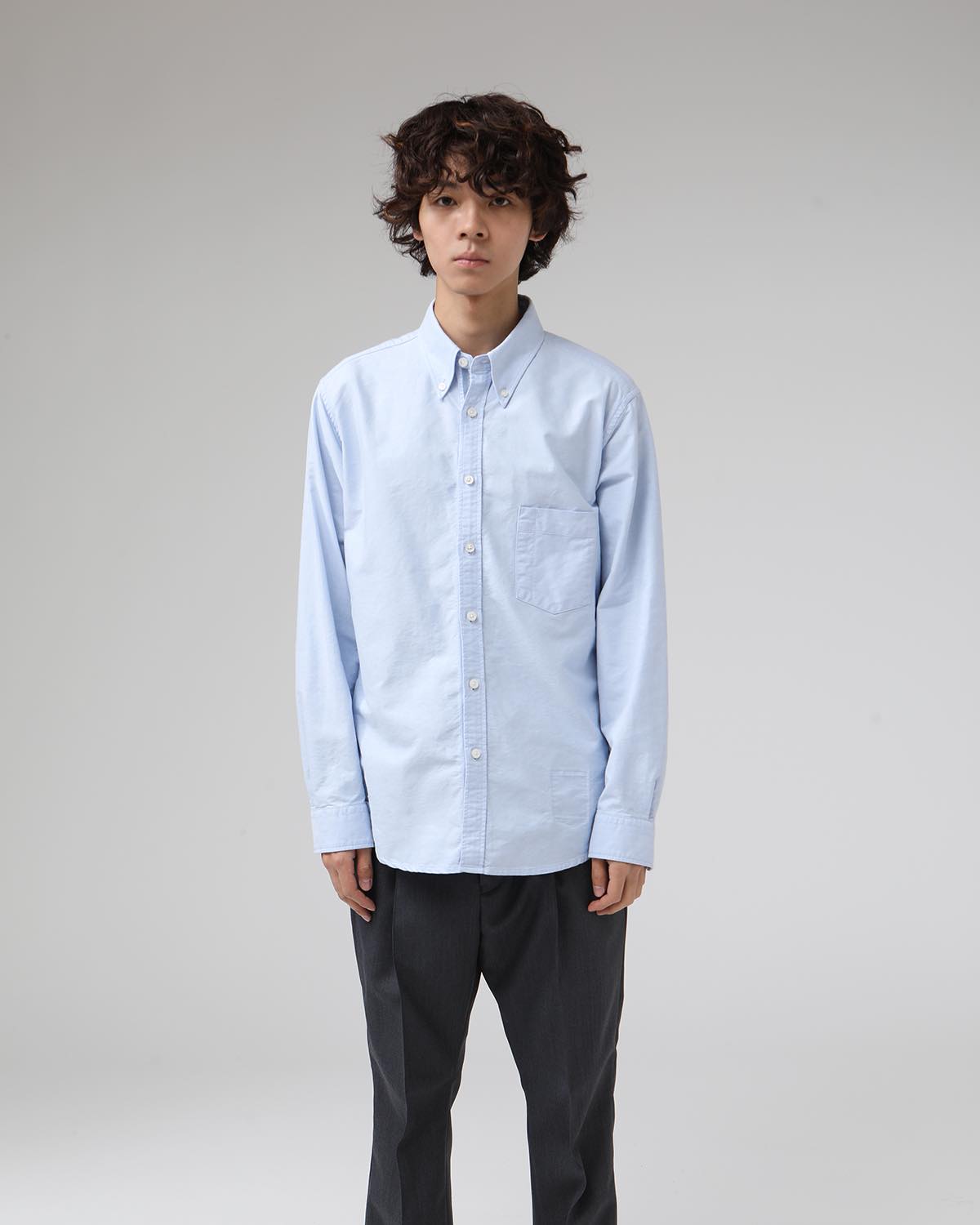 DWELLER B.D. SHIRT COTTON OXFORD