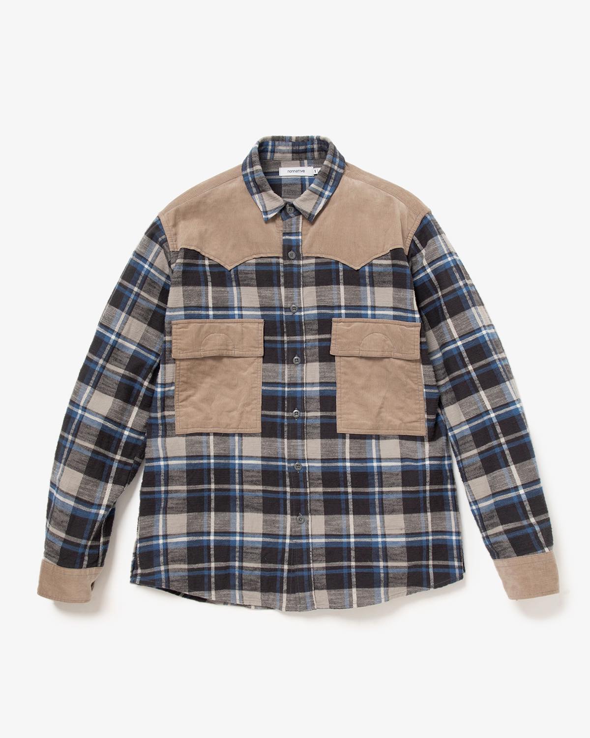 EXPLORER SHIRT COTTON SLUB FLANNEL CHECK