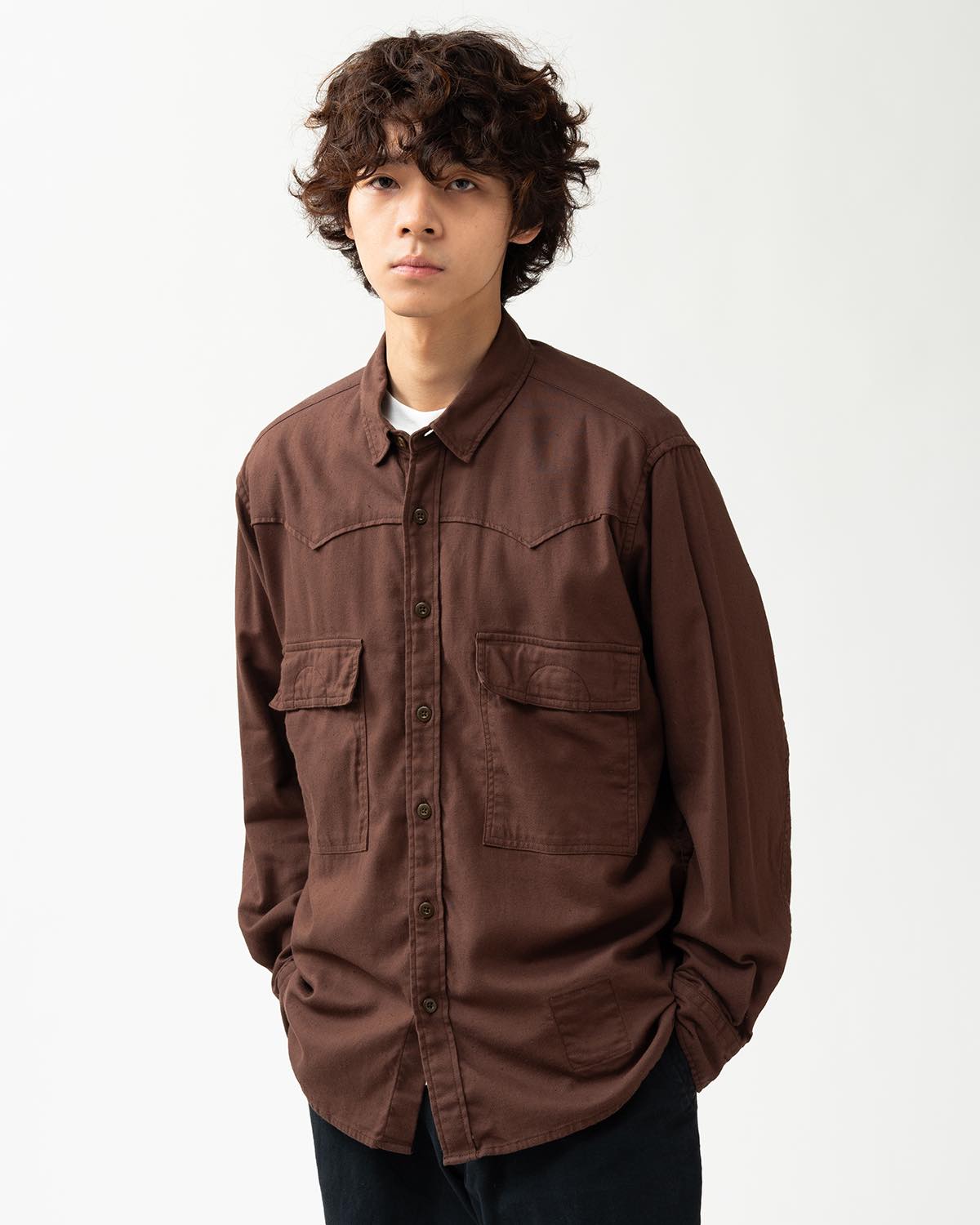 EXPLORER SHIRT COTTON SILK NEP TWILL