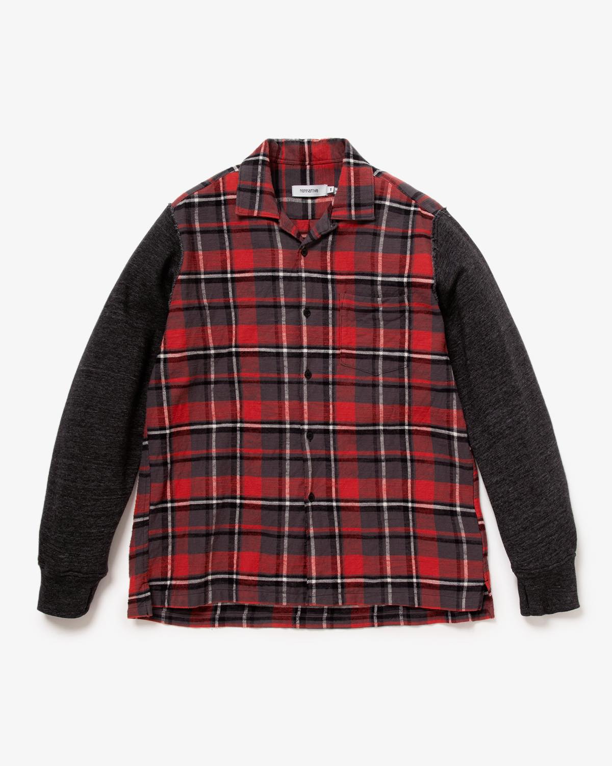 VOYAGER SHIRT COTTON SLUB FLANNEL CHECK