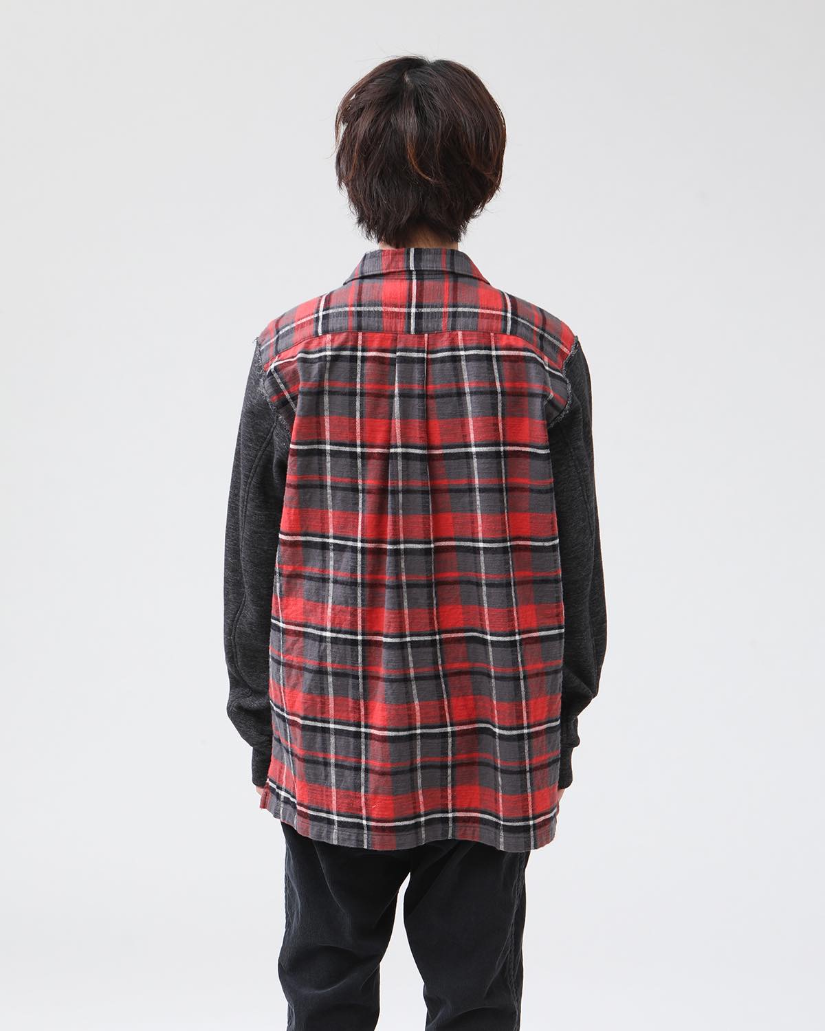 VOYAGER SHIRT COTTON SLUB FLANNEL CHECK