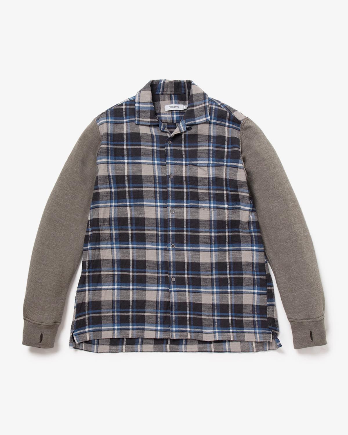 VOYAGER SHIRT COTTON SLUB FLANNEL CHECK