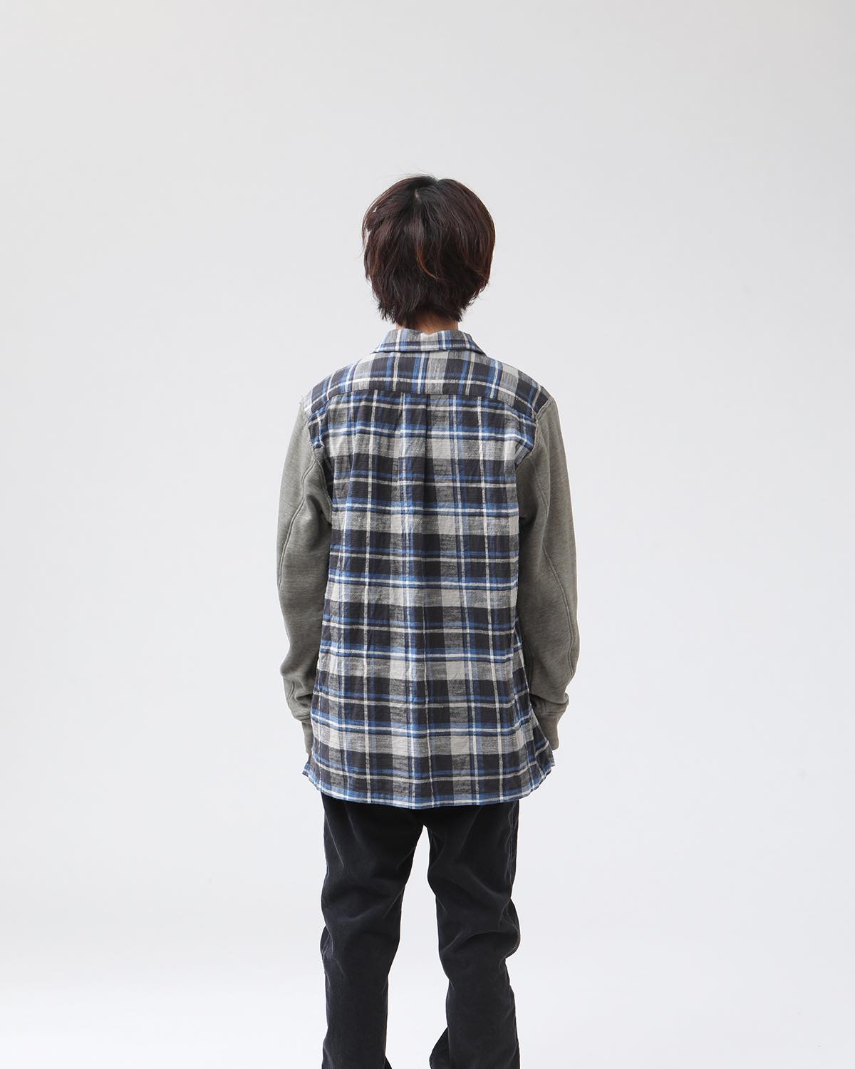 VOYAGER SHIRT COTTON SLUB FLANNEL CHECK