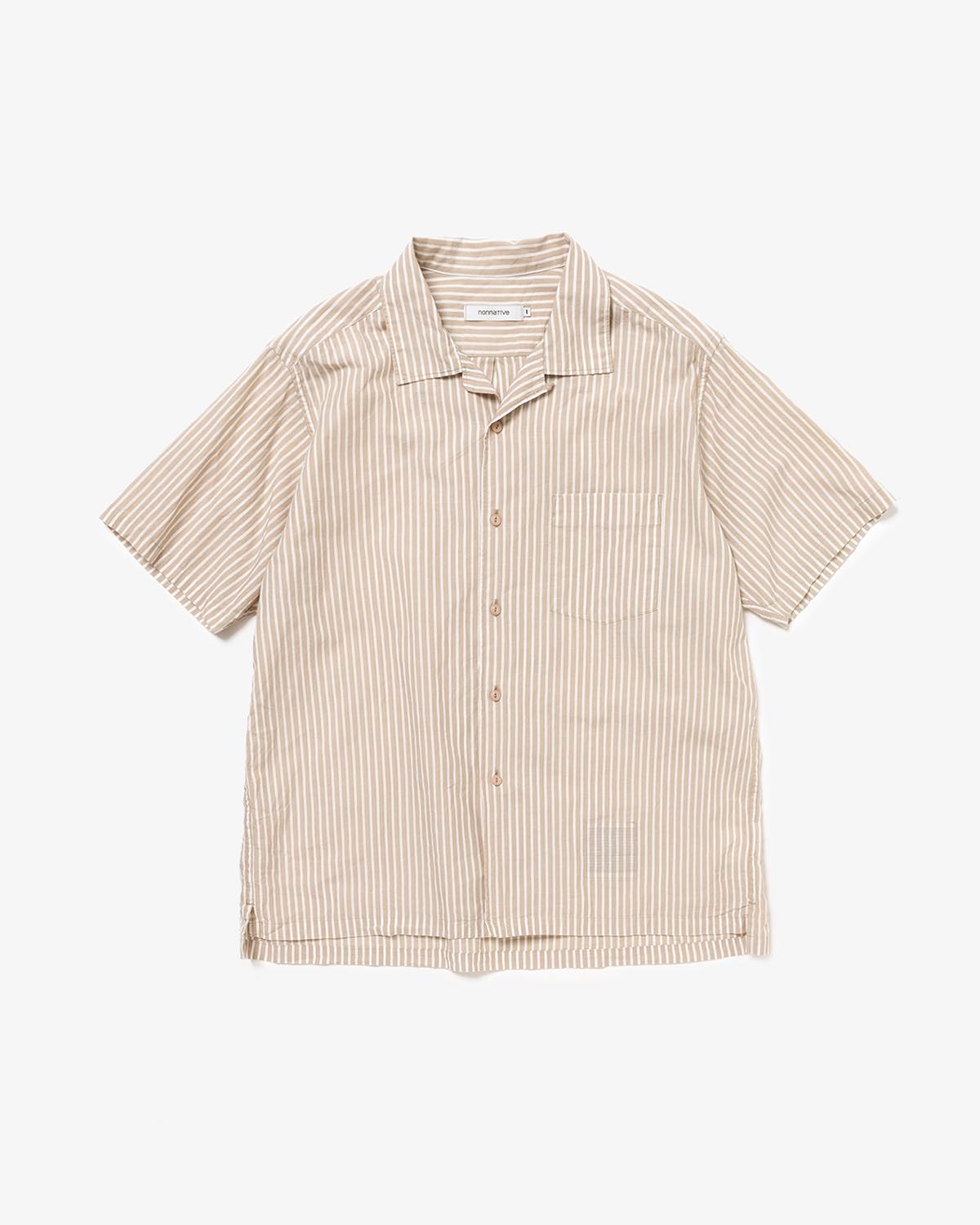 トップス nonnative VOYAGER S/S SHIRT C/Li/Ra VOYAGER S/S SHIRT C/Li/Ra BROAD STRIPE – COVERCHORD