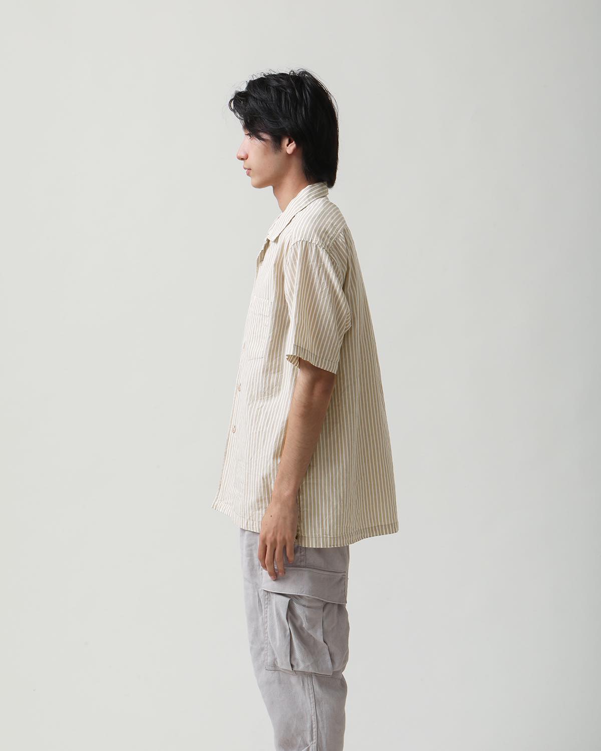 VOYAGER S/S SHIRT C/Li/Ra BROAD STRIPE – COVERCHORD