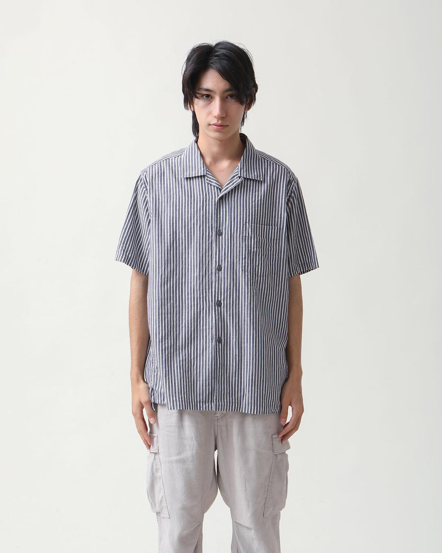 VOYAGER S/S SHIRT C/Li/Ra BROAD STRIPE – COVERCHORD