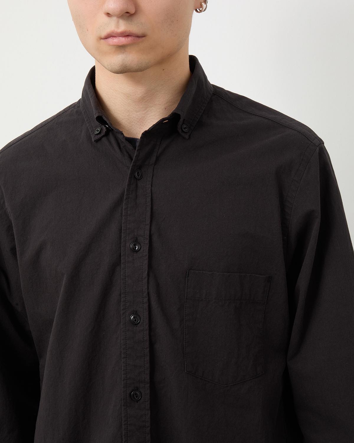 DWELLER B.D. SHIRT COTTON TYPEWRITER