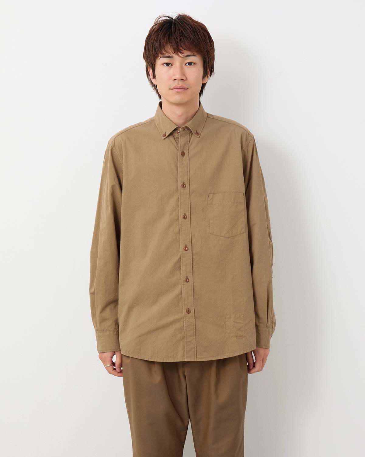 DWELLER B.D. SHIRT COTTON TYPEWRITER