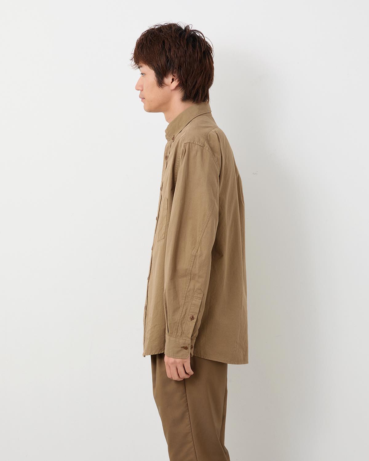 DWELLER B.D. SHIRT COTTON TYPEWRITER