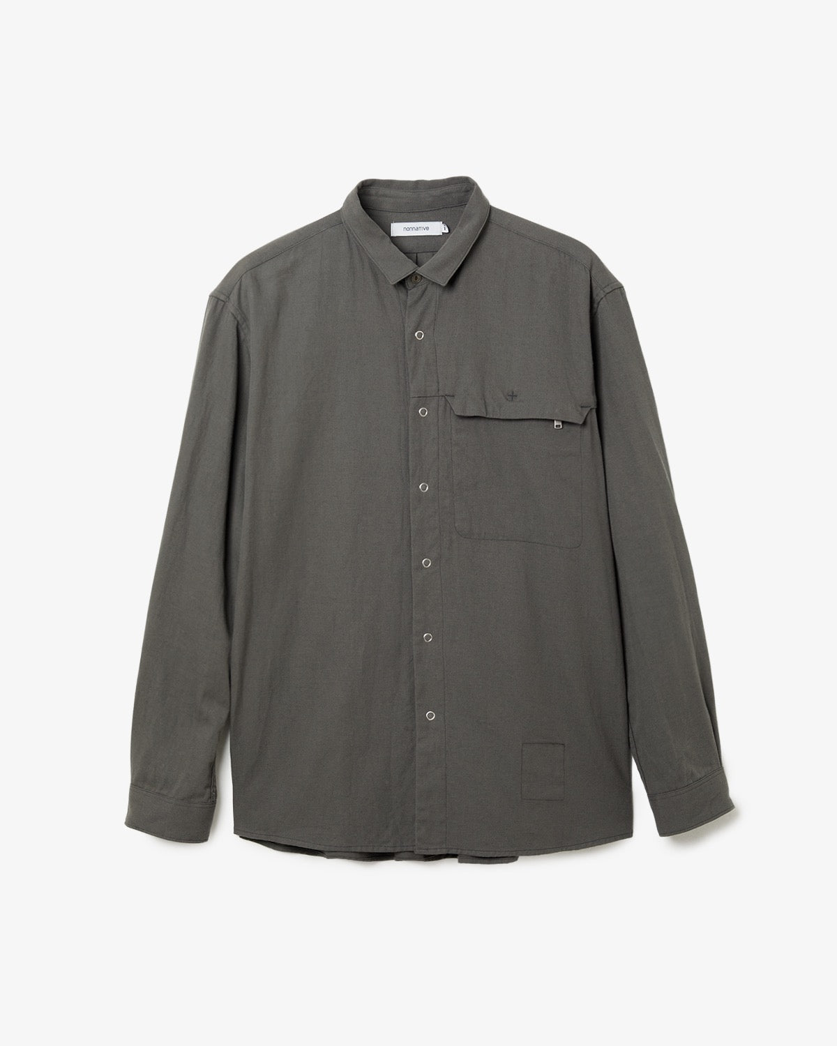 WORKER ZIP SHIRT C/Li TWILL