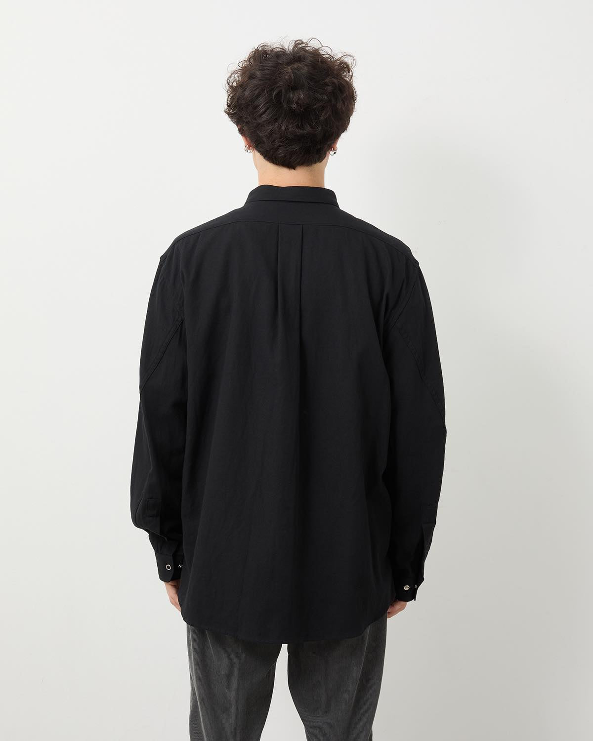 WORKER ZIP SHIRT C/Li TWILL
