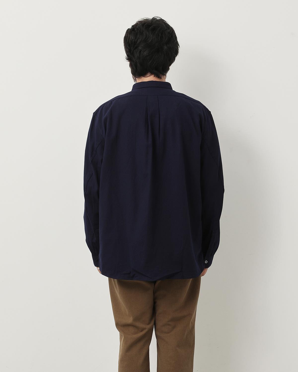 WORKER ZIP SHIRT C/Li TWILL