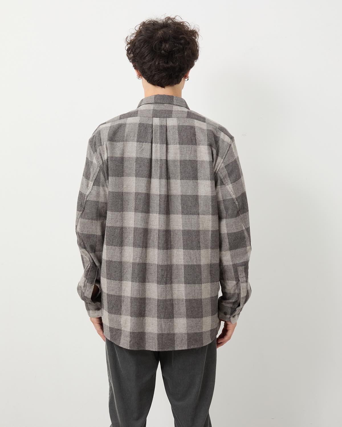 STRANGER SHIRT C/W FLANNEL BLOCK CHECK