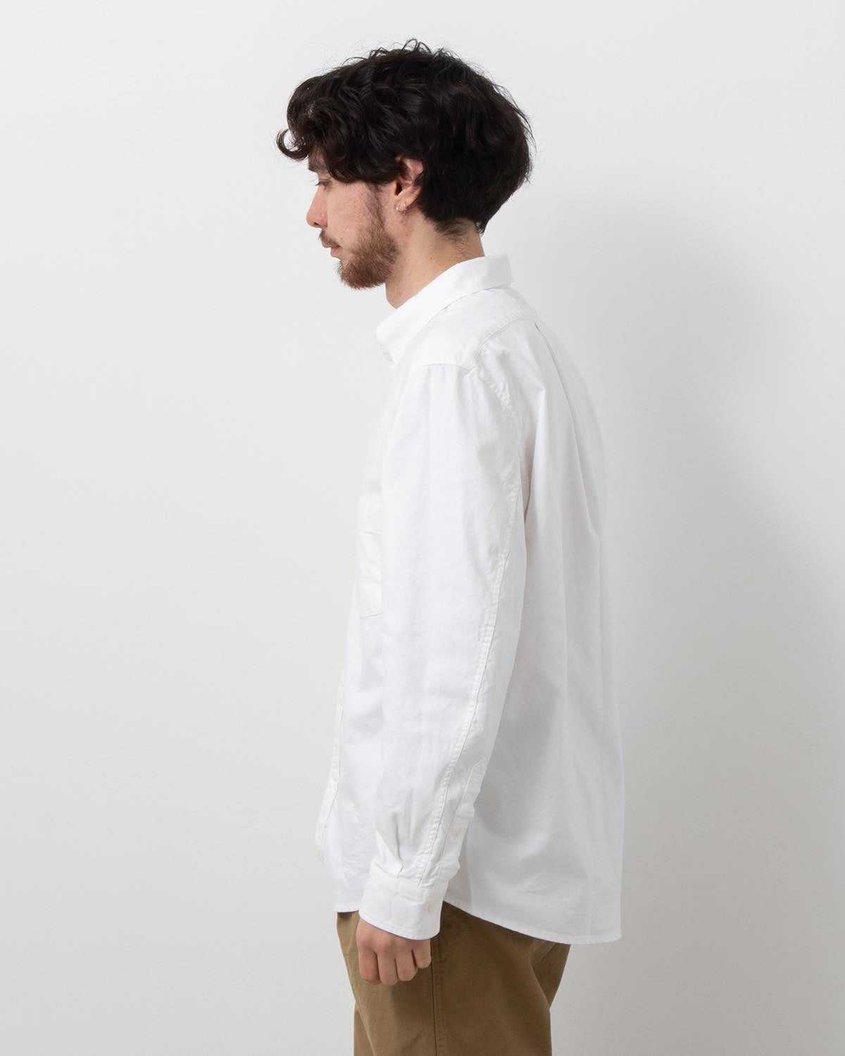 DWELLER B.D. L/S SHIRT COTTON OXFORD