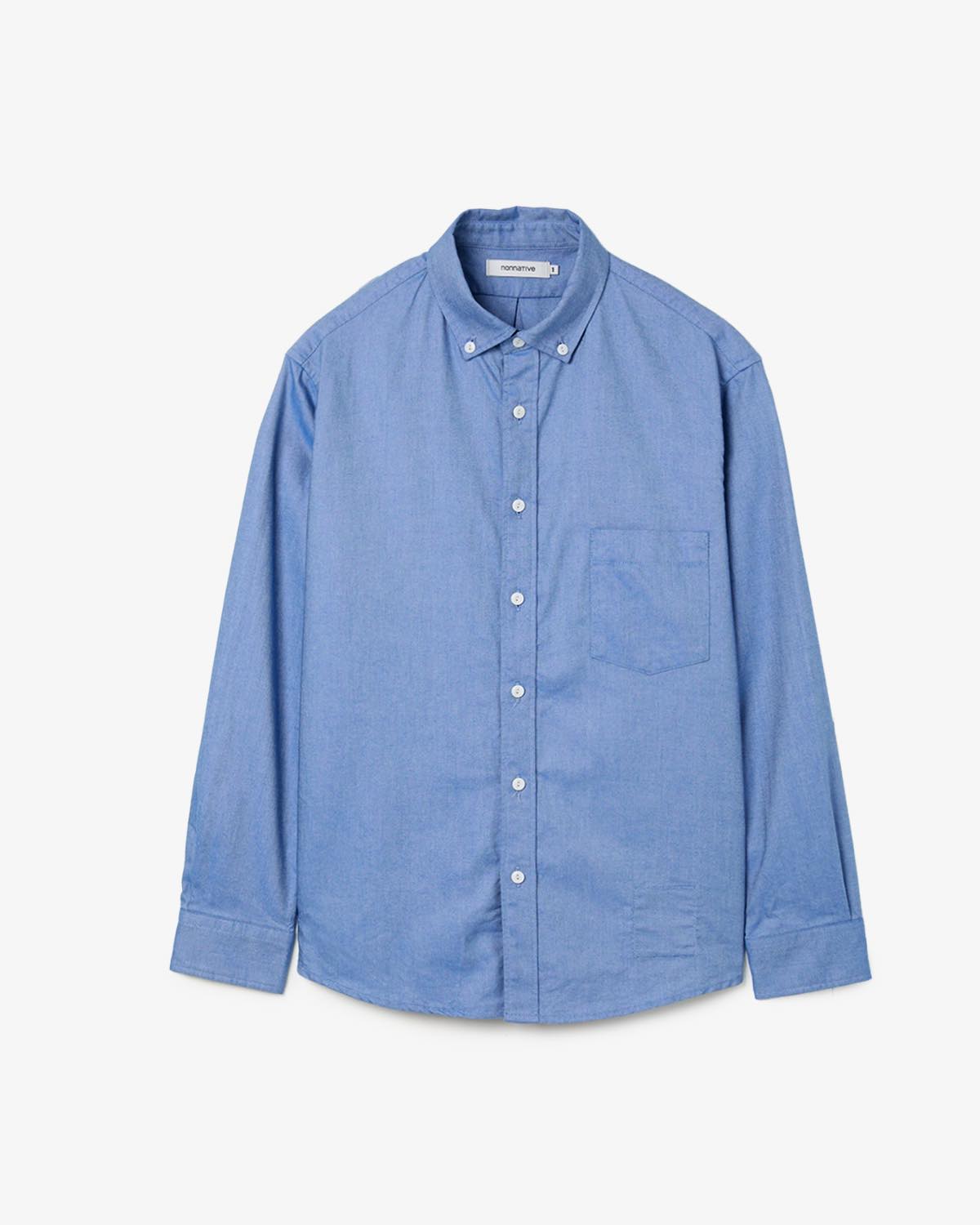 DWELLER B.D. L/S SHIRT COTTON OXFORD