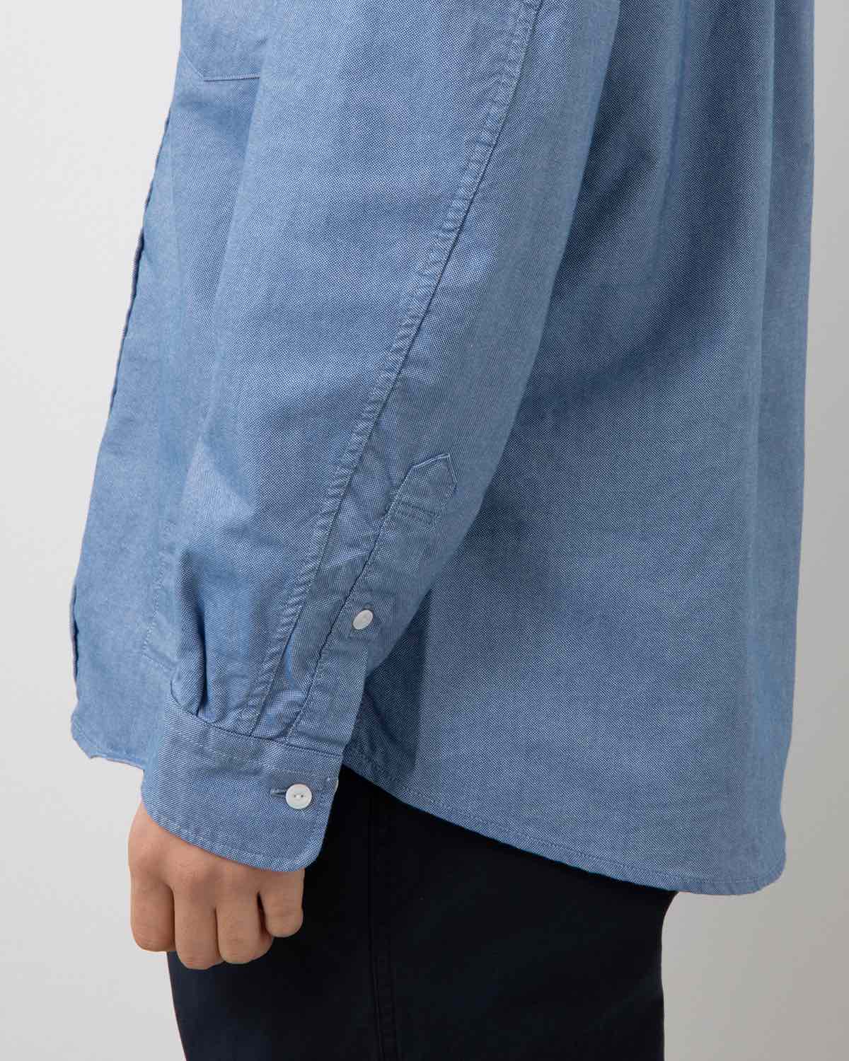 DWELLER B.D. L/S SHIRT COTTON OXFORD