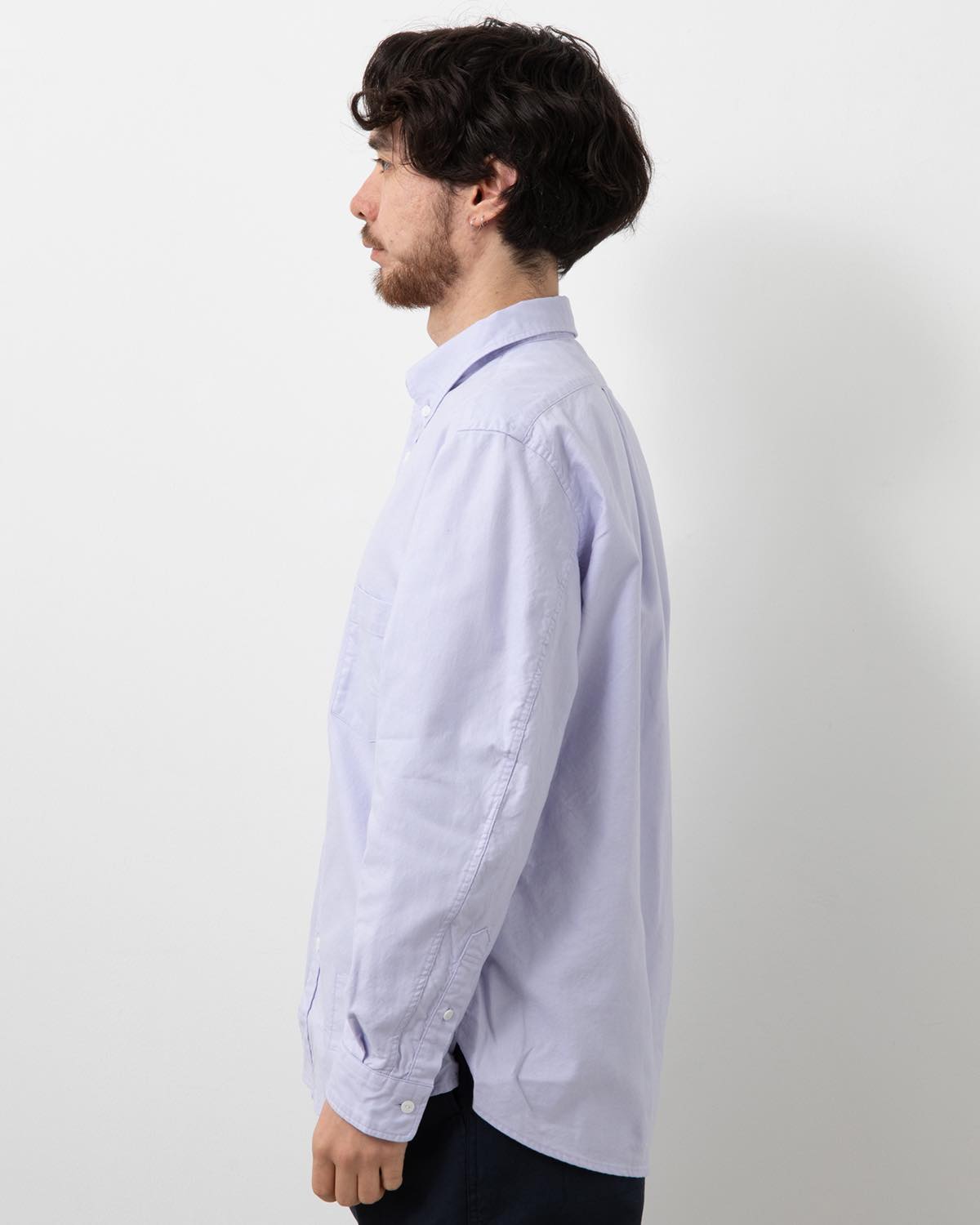 DWELLER B.D. L/S SHIRT COTTON OXFORD