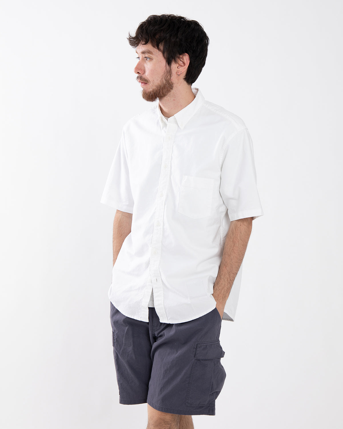 DWELLER B.D. S/S SHIRT COTTON OXFORD