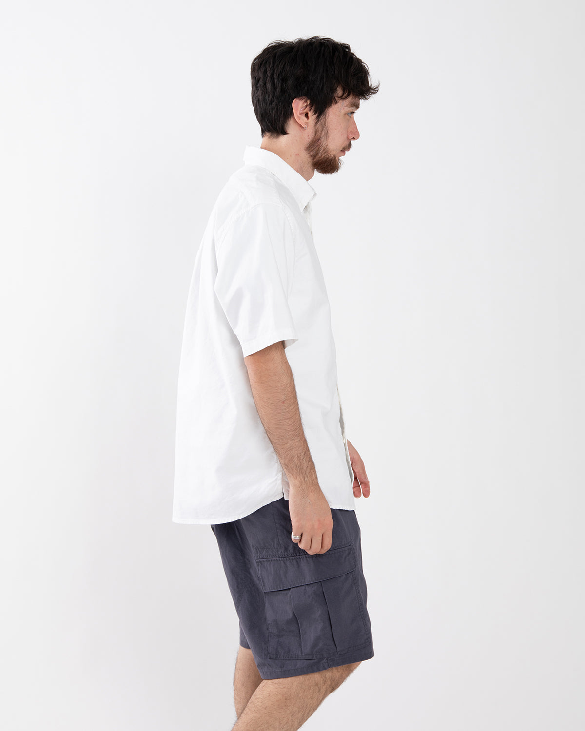 DWELLER B.D. S/S SHIRT COTTON OXFORD