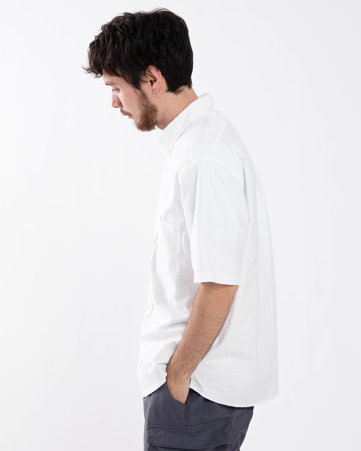 DWELLER B.D. S/S SHIRT COTTON OXFORD