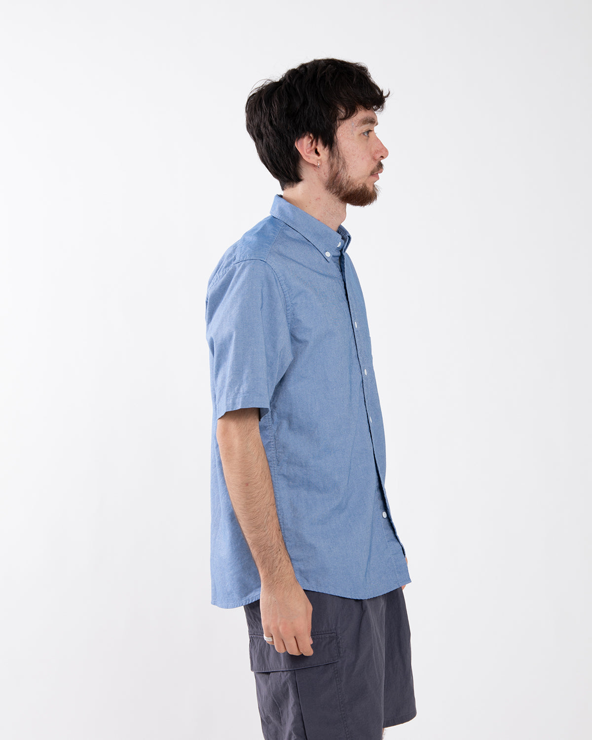 DWELLER B.D. S/S SHIRT COTTON OXFORD