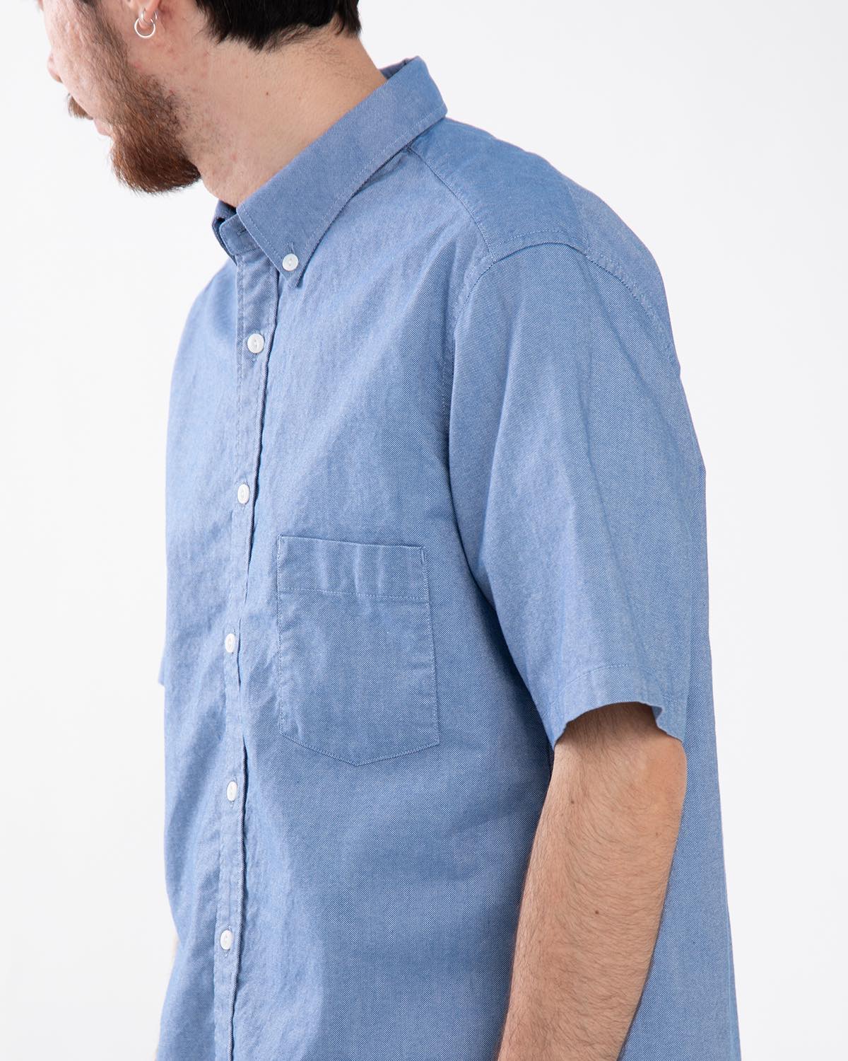 DWELLER B.D. S/S SHIRT COTTON OXFORD