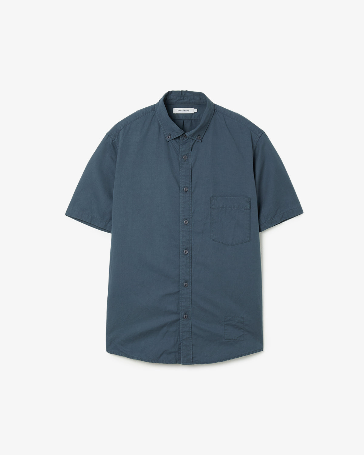 DWELLER B.D. S/S SHIRT C/Li TWILL PIGMENT DYE
