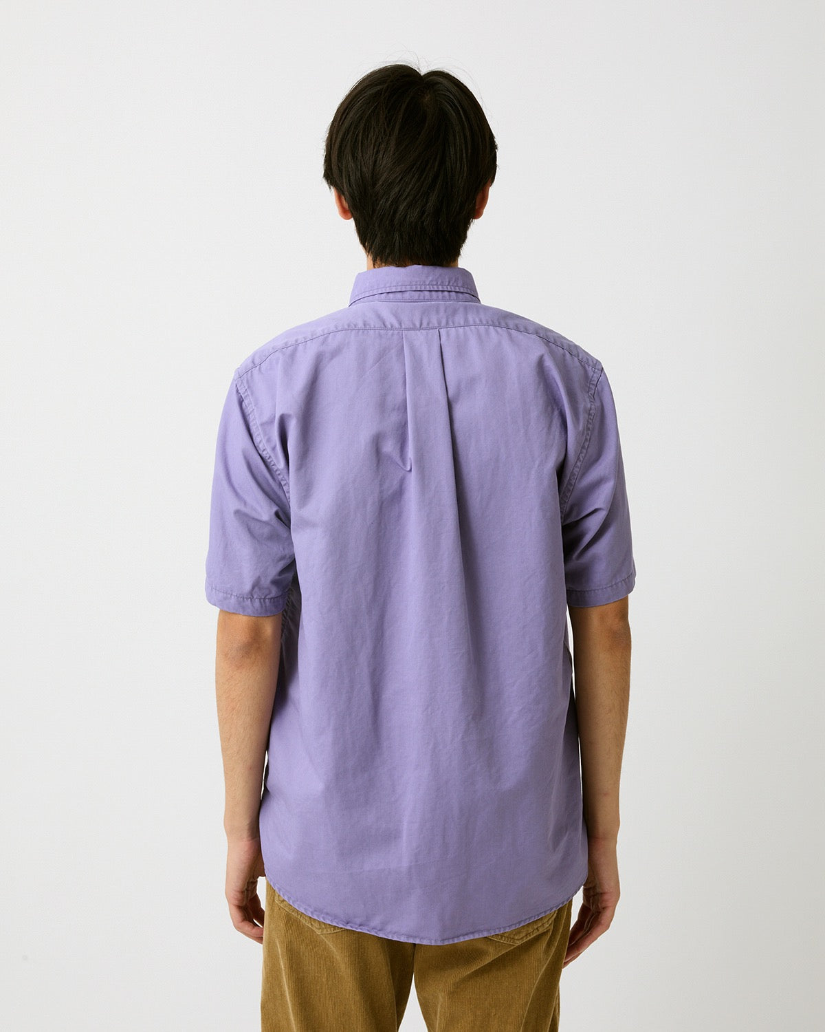 DWELLER B.D. S/S SHIRT C/Li TWILL PIGMENT DYE